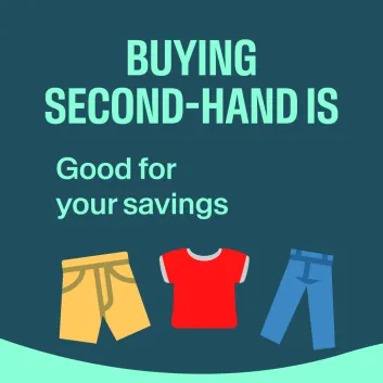 Text and second-hand clothes