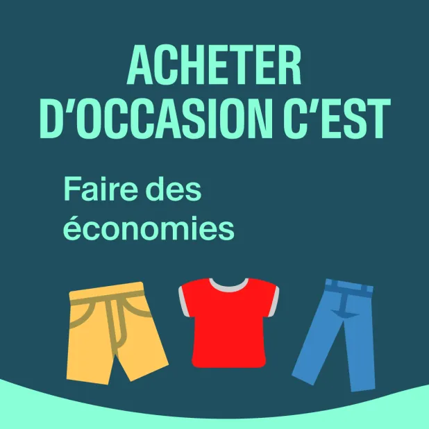 Texte et habits occasion